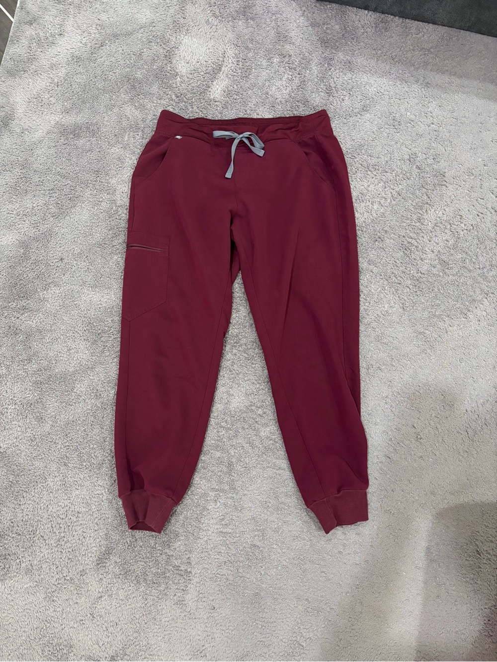 M/P FIGS Burgundy Scrub Pants